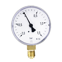 Mano-vacuum gauge-G 1/4